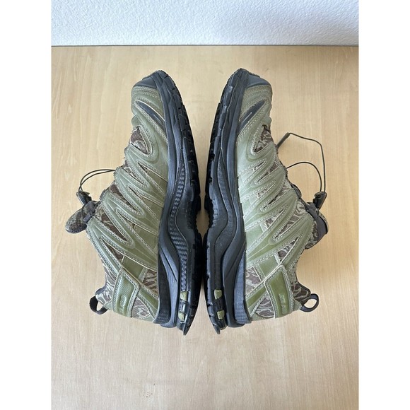 SALOMON XA PRO 3D GTX FORCES MEN S SIZE 8 GORE-TEX TRAIL RUNNING GREEN BLACK - Picture 2 of 9